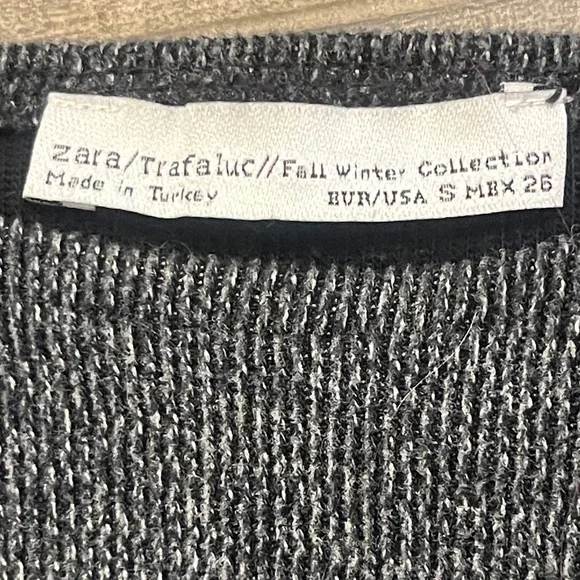 Zara Women’s Dark Gray Top - Picture 2 of 14